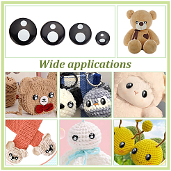 54 sets 4 Style Plastic Doll Eyes&nbsp;FIND-PH0018-05