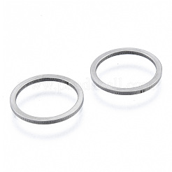 Non-Tarnish 201 Stainless Steel Linking Rings&nbsp;STAS-N090-T04-1