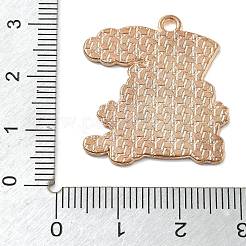 合金ペンダント  エナメル  アイルランドの祭り  クローバー帽子テーマ  バレル  28x26.5x1.5mm  穴：2mm&nbsp;LS-ENAM-D285-02KCG-02