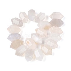 Natural White Agate Beads Strands&nbsp;G-T142-58