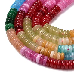 Dyed Natural White Jade Beads Strands&nbsp;X-G-H333-02B