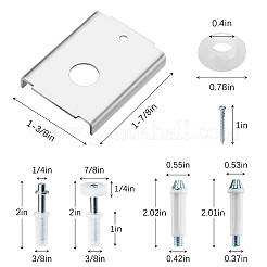 2 Sets Carbon Steel Door Repair Bracket Set&nbsp;FIND-DL0001-28