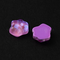 Paw Print Resin Cabochons&nbsp;MRMJ-WH0012-35D