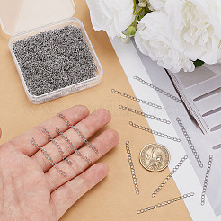 240Pcs 304 Stainless Steel Chain Extender&nbsp;STAS-ME0003-79