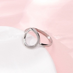 304 Stainless Steel Cuff Open Rings&nbsp;RJEW-P191-14P