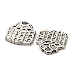 Non-Tarnish 304 Stainless Steel Charms&nbsp;STAS-Q248-05P
