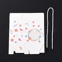Rectangle Paper Gift Boxes with Handle Rope&nbsp;CON-B010-04D