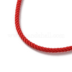 2MM Round Nylon Milan Cord Necklace Makings&nbsp;MAK-F038-C03-G
