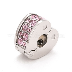 304 Stainless Steel European Clasps&nbsp;STAS-C047-03P