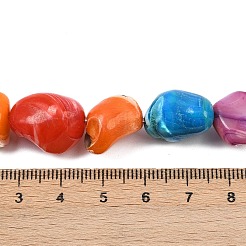 Natural Trochid Shell/Trochus Shell Beads Strands&nbsp;SHEL-B005-06