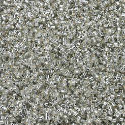 MIYUKIデリカビーズ  シリンダー  日本製シードビーズ  11/0  （db1211)シルバーライニンググレーミスト  1.3x1.6mm  穴：0.8mm  約2000PCS /ボトル  10 G /ボトル&nbsp;SEED-JP0008-DB1211
