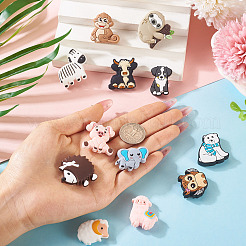 Cartoon Animals Silicone Beads&nbsp;SIL-TA0002-70