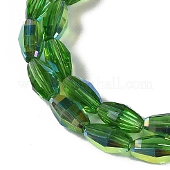 Electroplate Glass Beads Strands&nbsp;GLAA-Q101-03B-AB03