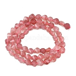 Natural Strawberry Quartz Beads Strands&nbsp;G-P611-C29-01