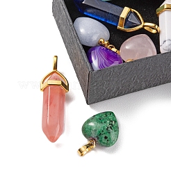 DIY Gemstone Necklace Making Kit&nbsp;DIY-FS0003-58