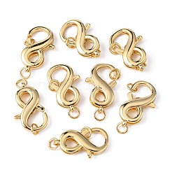 Brass Lobster Claw Clasps&nbsp;KK-Q252-012G-NF