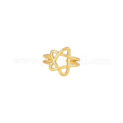304 Stainless Steel Cuff Open Rings&nbsp;WGEA6B5-01