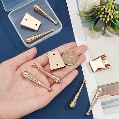 3Pcs Iron Bolo Tie Slide Clasps&nbsp;FIND-ANB0003-18LG