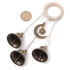 Iron Bell Pendant Decoration&nbsp;HJEW-JM02483