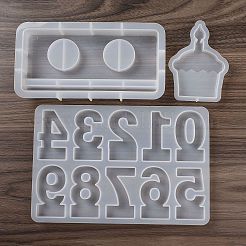 キャンドルホルダーDIYシリコンモールド  キャンドル作り用  数  19.2x10x2.3cm  内径：17.3x8のCM&nbsp;LS-DIY-K073-11C