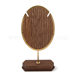 Oval Shaped Wood Necklace Organizer Display Racks&nbsp;ODIS-B002-05C