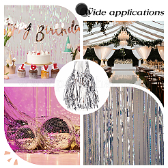 Plastic Foil Fringe Curtains&nbsp;DIY-WH0028-106B