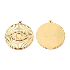 PVD Vacuum Plating 304 Stainless Steel Pendant Cabochon Settings&nbsp;STAS-F287-44G
