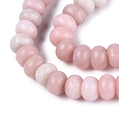 Natural Pink Opal Beads Strands&nbsp;G-L647-D13-4x6mm-01
