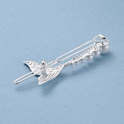 Alloy Crystal Rhinestone Hair Barrettes&nbsp;PHAR-Z003-03S