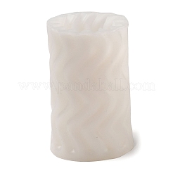DIYキャンドルシリコンモールド  キャンドル作り用  柱  ホワイト  12x7.6cm  内径：6.1のCM&nbsp;LS-SIMO-C014-02E