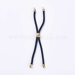 Nylon Twisted Cord Bracelet Making&nbsp;MAK-F018-04G-RS