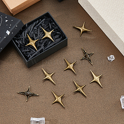 16Pcs Star Alloy Lapel Pins for Backpack Clothes&nbsp;JEWB-FH0002-96AB