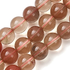 Natural Andesine Feldspar Beads Strands&nbsp;GG-CBA0251-A01-9mm