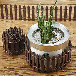 1Pc Wood Fence Ornaments&nbsp;AJEW-SP0003-86