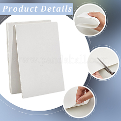 EVAシート フォームシート  長方形  ホワイト  230x150x1.2mm&nbsp;AJEW-WH20130-76A-02