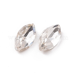 Glass Rhinestone Cabochons&nbsp;GGLA-P002-03D-09