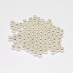 Rack Plating Brass Round Spacer Beads&nbsp;X-KK-I598-03S-RS