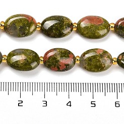 Natural Unakite Beads Strands&nbsp;G-H005-A06-02