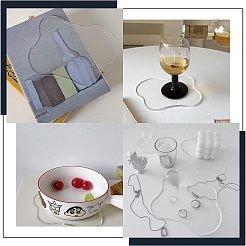 Acrylic Cup Mats&nbsp;AJEW-WH0261-94