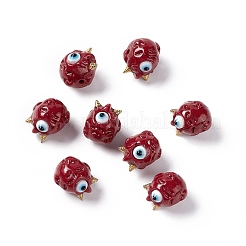 Halloween Opaque Resin Beads&nbsp;RESI-F033-01E