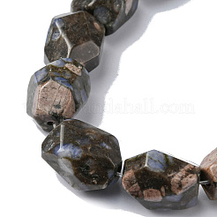 Natural Glaucophane Beads Strands&nbsp;G-F743-04E