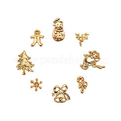 Christmas Themed Alloy Cabochons&nbsp;PALLOY-CJ0001-38
