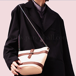 1Pc Zinc Alloy Curb Chain Bag Handle&nbsp;FIND-WR0008-78B