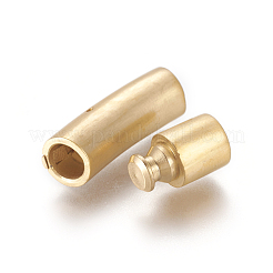 304 Stainless Steel Bayonet Clasps&nbsp;STAS-I013-6mm-MG