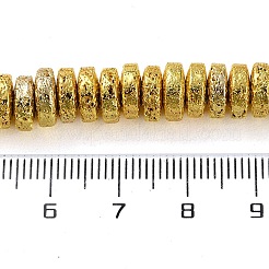 Electroplated Natural Lava Rock Beads Strands&nbsp;G-I360-A03-01