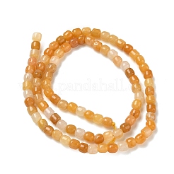天然石トパーズ翡翠ビーズ連売り  バレル  4.5~5x4.5mm  穴：1mm  約91~93個/連  14.57~14.76''（37~37.5センチメートル）&nbsp;GG-CBAC70A-A01