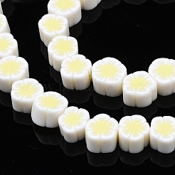 Handmade Polymer Clay Bead Strands&nbsp;CLAY-N011-48B-B01