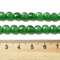 Natural Dyed White Jade Beads Strands&nbsp;G-C179-A6mm-09