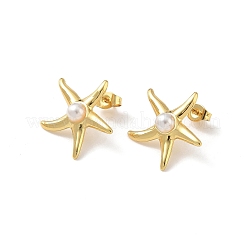 304 Stainless Steel Stud Earrings&nbsp;SA-CBA46AF-05G-01