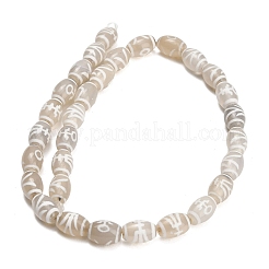 Tibetan Style dZi Beads Strands&nbsp;GG-CBA4812-C01-8X12MM
